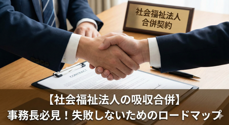 社会福祉法の【吸収合併】手続きの手順とは