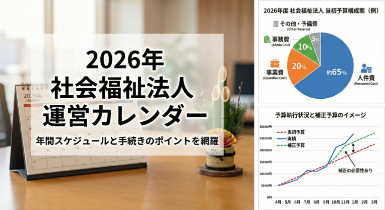 2026年 社会福祉法人運営の完全ロードマップ