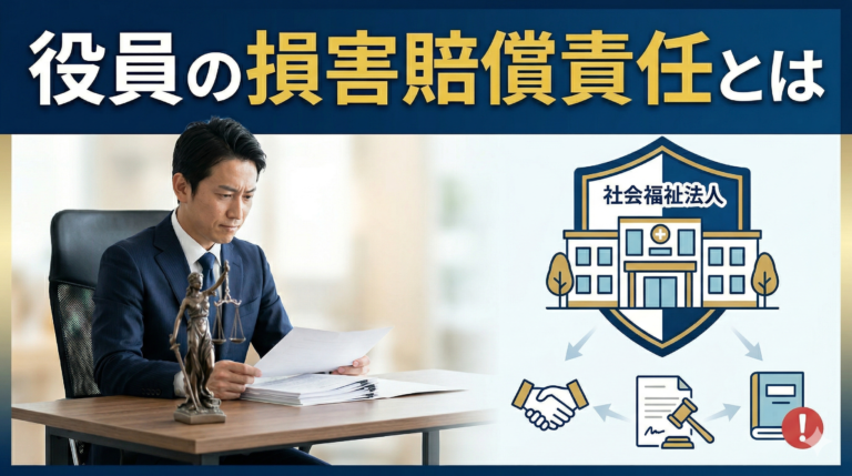 【第6週】役員の損害賠償責任とは